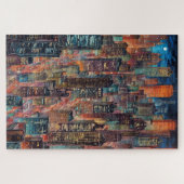 Ville De La Nuit Jigsaw Puzzle Puzzle (Horizontal)