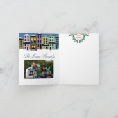 Ville de Noël ~ Carte avec INSERT PHOTO (Intérieur)