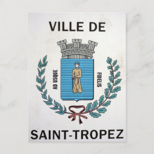 ville de saint-tropez briefkaart