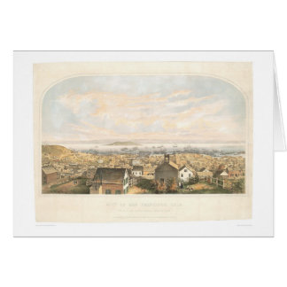 Ville de San Francisco, CA 1852 (1065A)