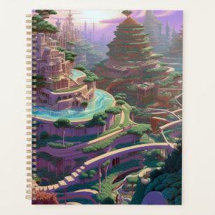 Ville d'Imaginaire surréaliste
