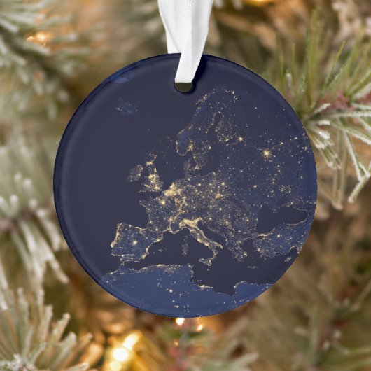 Ville Éclairante Dans Plusieurs Villes Européennes (Arbre)