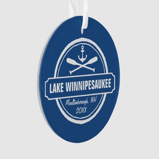 Ville faite sur commande de Winnipesaukee NH de (devant)