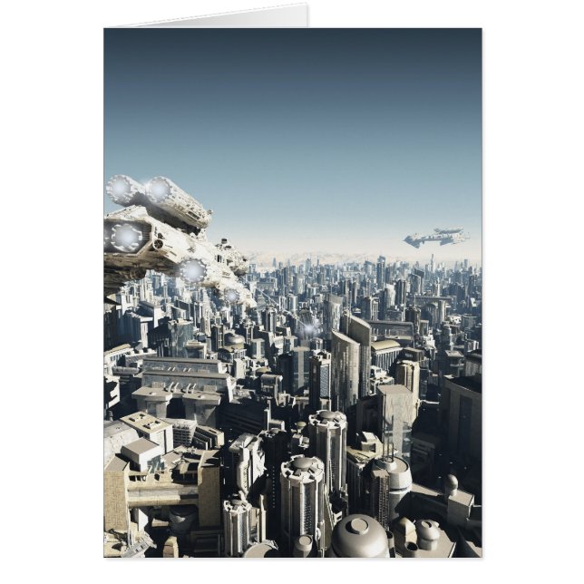 Ville future attaquée (Devant)