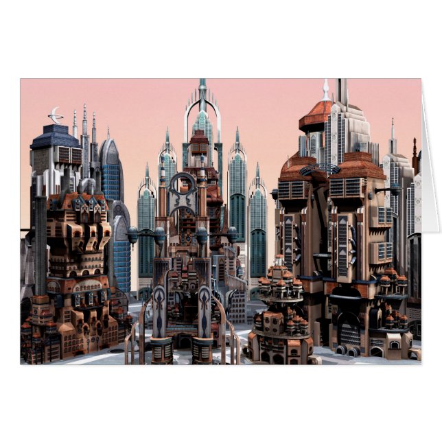 Ville futuriste (Devant horizontal)