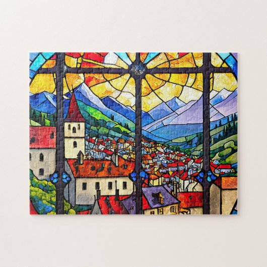 Ville inoxydable 1 Photo Puzzles Internet Jigsaw P (Horizontal)