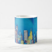 ville la nuit, tasse juste pour vous. (Centre)