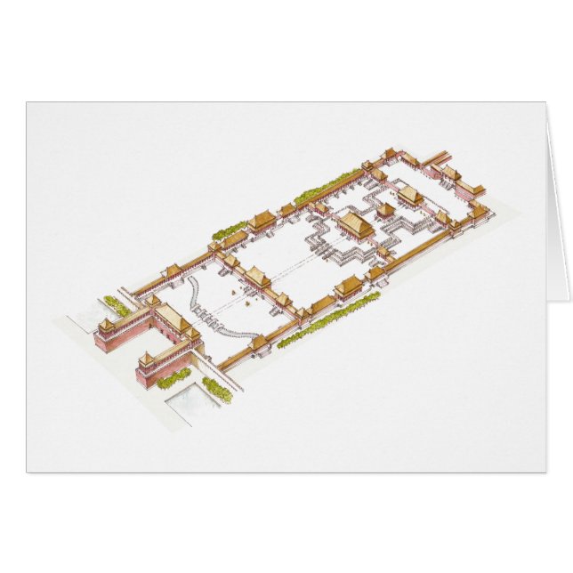 Ville Pékin de Forbbiden. Détail (Devant horizontal)