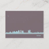 Ville - potelée - carte de visite (Dos)