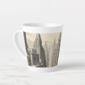ville tasse latte (Angle gauche)