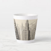ville tasse latte (Devant)