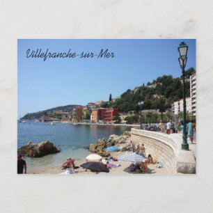 villefranche kust briefkaart