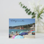villefranche sunbake briefkaart (Staand voorkant)