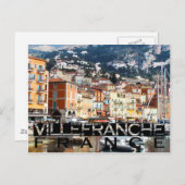 Villefranche-Sur-Mer Briefkaart (Voorkant / Achterkant)