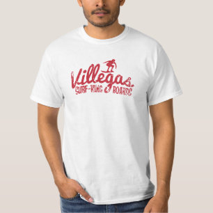 Villegas vintage T-shirt de roi" planches de surf
