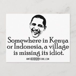 Villiage Idiot Briefkaart