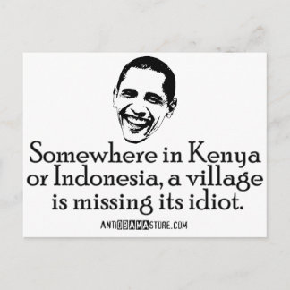 Villiage Idiot Briefkaart