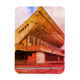 Vilnius, LT Soviet Palace of Concerts & Sports Magneet