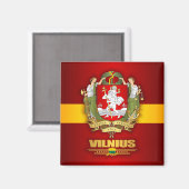 Vilnius Magneet (Voorkant / Achterkant)