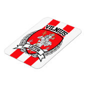 Vilnius Magneet (Linkerzijde)