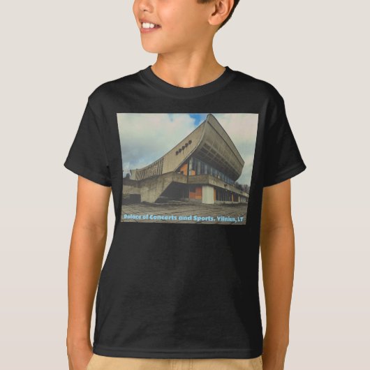 Vilnius Soviet Modernist Architecture - Lithuania T-shirt (Voorkant)