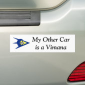 Vimana Bumpersticker (Op auto)