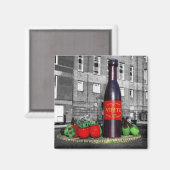Vimto Bouteille Magnet de sculpture (Recto/Verso)
