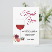 vin, adulte, carte de remerciements (Debout devant)