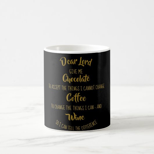 Vin amusant Chocolat Café Lover Mug Noël (Centre)