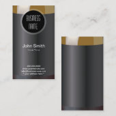 Vin Bouteille Étiquette Carte de visite à vin (Devant / Derrière)