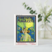 Vin Champagne & Hoesje van het Tijdschrift van Briefkaart (Staand voorkant)