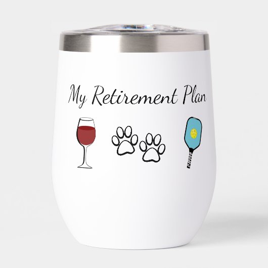 Vin, Chiens et Pickleball (Avant)