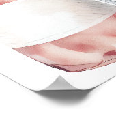 Vin Cocktail Fête des mariées Affiche de bienvenue (Coin)