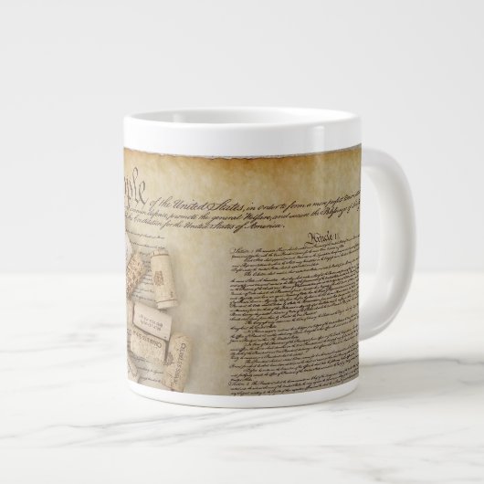 Vin & Constitution Jumbo Mug ! (Devant droit)