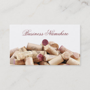 Vin Corks Carte de visite
