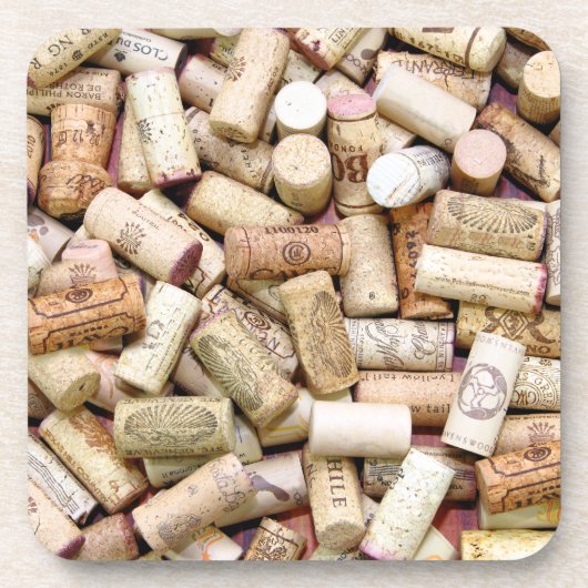 Vin Corks Cork Dessous de verre (Devant)