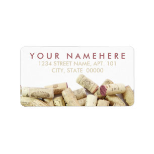 Vin Corks Étiquette