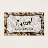 Vin Corks Photo, Mariage & Evénement Boire Billets (Dos)