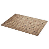 Vin Corks Planche à découper en verre (Coin)