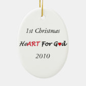 Vin d'Amore Keramisch Ornament (Achterkant)