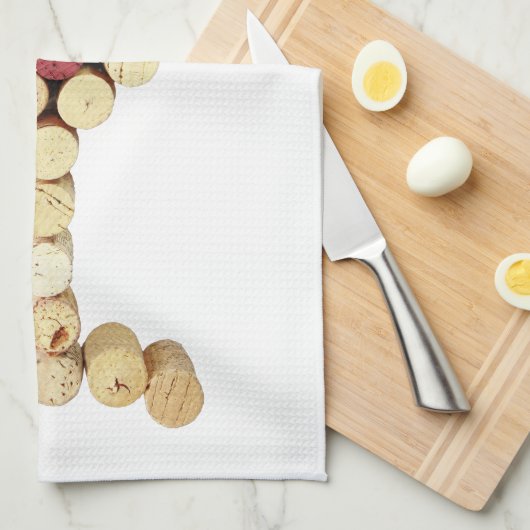 Vin de liège serviette de cuisine (Quart Plié)