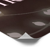 Vin de luxe Magenta 40e anniversaire Affiche de bi (Coin)