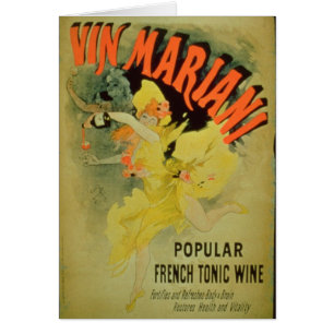 Vin de Mariani de publicité par affichage ',