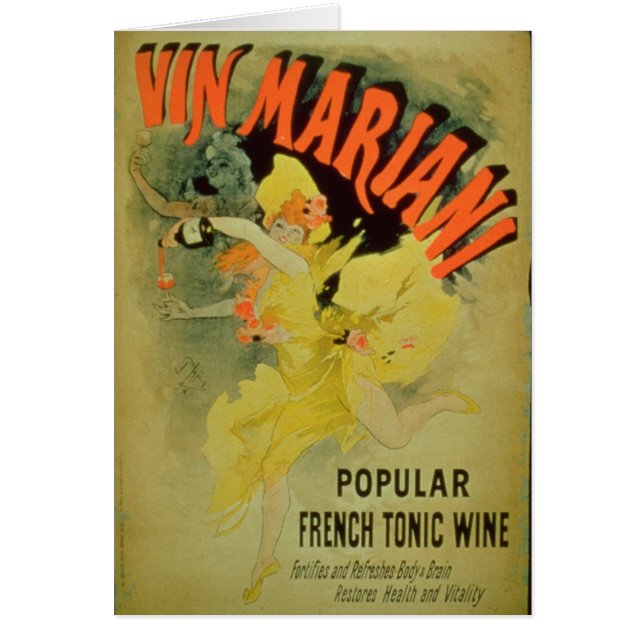 Vin de Mariani de publicité par affichage ', (Devant)