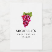 Vin de raisin Dégustation Vin Étiquette (Étiquettes simples)