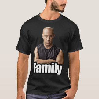 Vin Diesel FAMILY MEME boy T-shirt