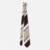 Vin et lait de Champagne alternant la cravate (Dos)