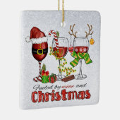 Vin et ornement de Noël (Droite)