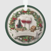 Vin et ornement festif haut-relief (dos)