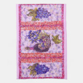 Vin Et Raisins Cuisine Américaine MoJo Serviette (Vertical)